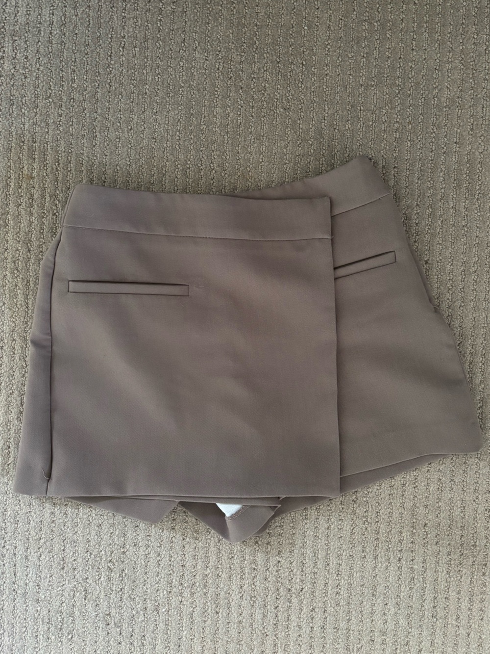 Zara Brown Mini Skort